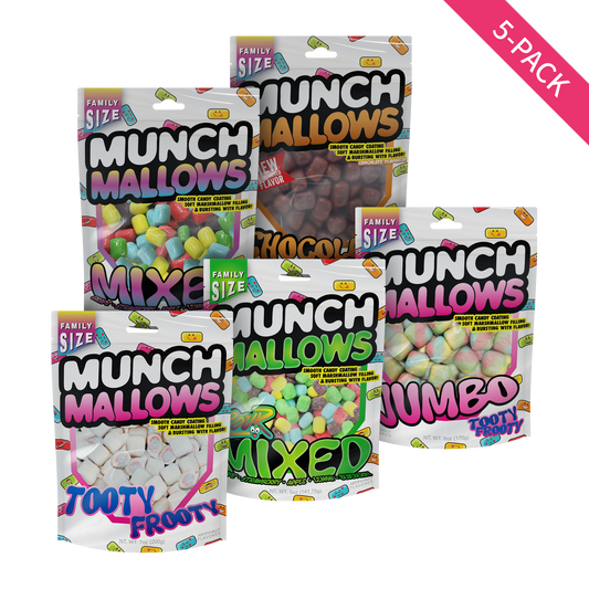 5-pack munch mallows sample kit