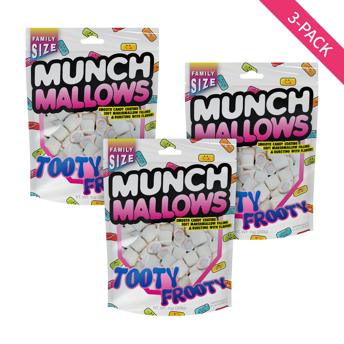 3-pack munch mallows tooty frooty